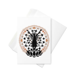 Goddess Greeting card